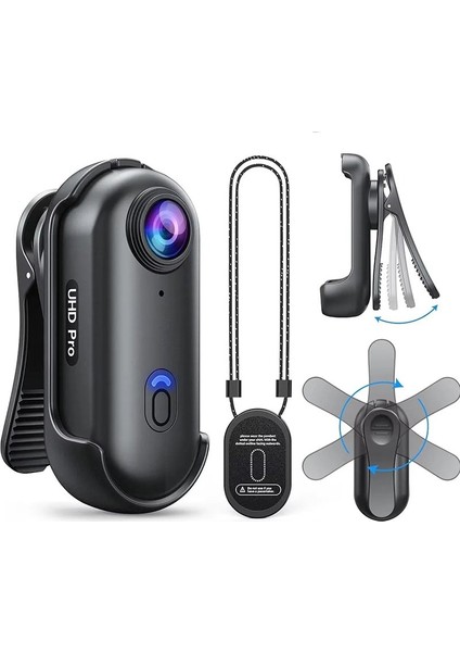 Taşınabilir H88 1080P Spor Kamera | Mini Wifi Kamera, Ekranlı Seyahat Vlog Kamerası, Mini Yaşam Kaydedici fırsatları