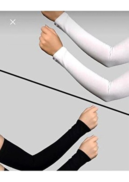 Elif Nisa- Çift Siyah Çok Amaçlı Penye Kolluk Siyah Beyaz fiyatları