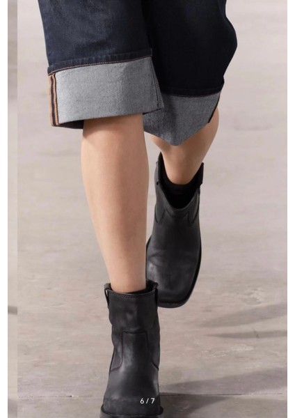 Allbucks Zara, Distressed Görünümlü Hakiki Gerçek % 100 Deri Bot ABZRA0045 fiyatları