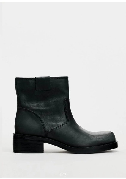 Allbucks Zara, Distressed Görünümlü Hakiki Gerçek % 100 Deri Bot ABZRA0045 fırsatları