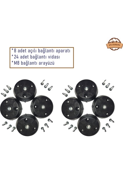 Mobilya Ayağı | Puf Sehpa Sandalye Tabure | Çevir Tak Aparat fiyatları