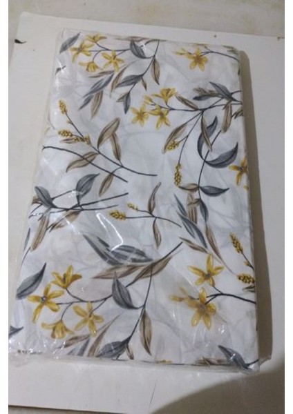 Tek Kişilik 1 Adet Sarı Çiçekli Krem Kaliteli Güzel Dayanıklı Şık fiyatları