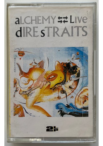 Dire Straits Alchemy Live Kaset (Orjnal Dönem Baskı Kaset)