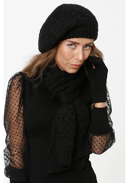 Kadın Atkı Bere Eldiven Set fiyatları