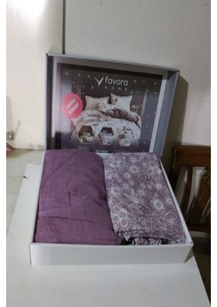 Çiftnevresimtakımı FAVORAMOR(NEVRESIM200X230CMLASTIKLIÇARŞAF180X200+30CMYASTIKKILIFI50X70CM(2 Adet))