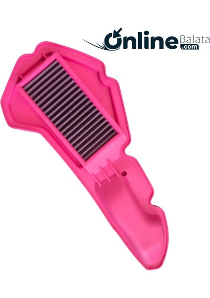 Honda Pcx 125 2018-2020 Pembe Yıkanabilir Performans Hava Filtresi