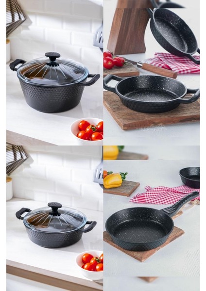 Granit Döküm Tencere Seti