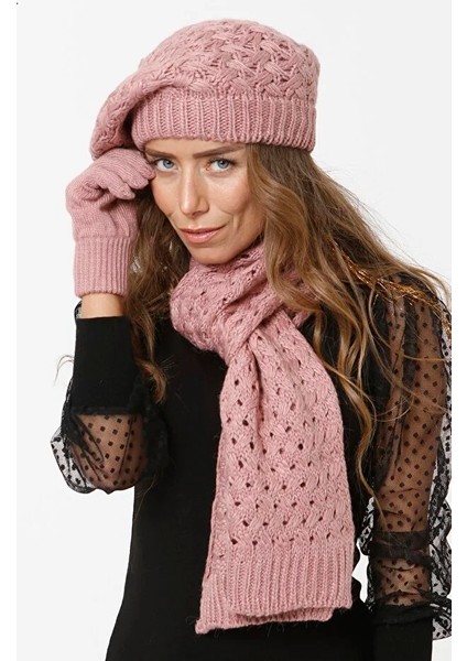 Kadın Atkı Bere Eldiven Set fiyatları