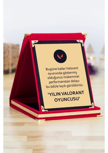 Kadife Premium Plaket