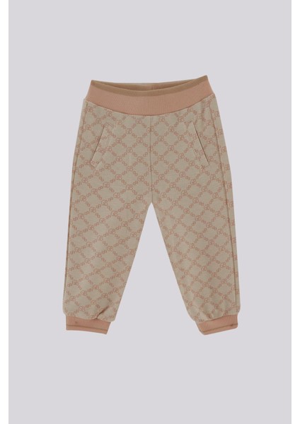 Bg Store Kız Bebek Desenli Eşofman Altı