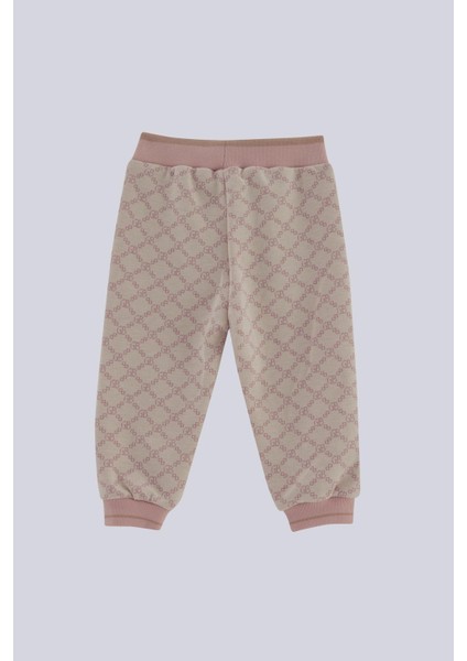 Bg Store Kız Bebek Desenli Eşofman Altı modelleri