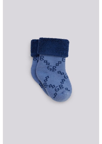 Bg Store Erkek Bebek Desenli Çorap