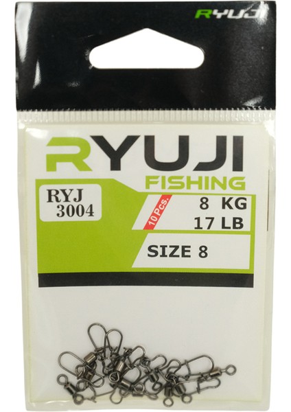 Ryuji Ryj 3004 Klipsli Fırdöndü (10 Adet) fiyatları