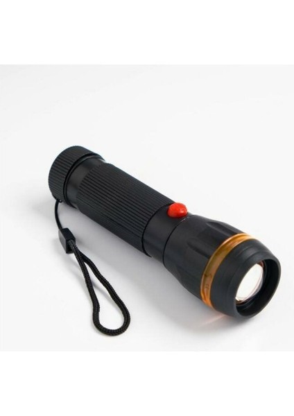 Plastik Zoomlu Pilli El Feneri