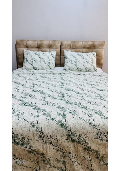 Çiçek Desenli Çift Kişilik Nevresim Takımı