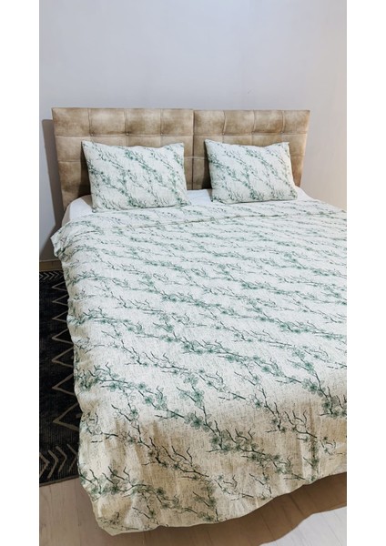 Çiçek Desenli Çift Kişilik Nevresim Takımı fırsatları