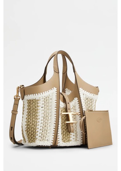 Tods Çanta Kiti Deri Örgü Kitituruncu Renk Ipsiz Tokalı Cüzdanlı 4lü Çanta Seti fiyatları