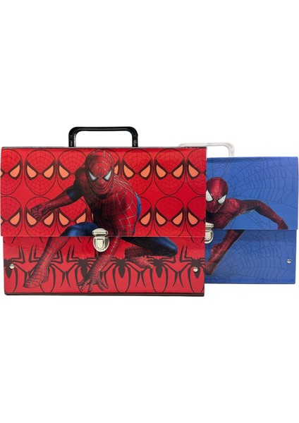 Örümcek Adam Figürlü Sert Kapak Okul Klasörü - A4 Boyutlu