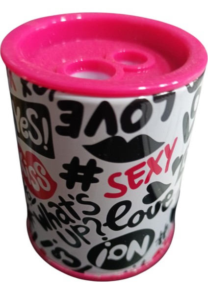 Genişhazneli Çift Bıçaklı Metal Kalemtraş