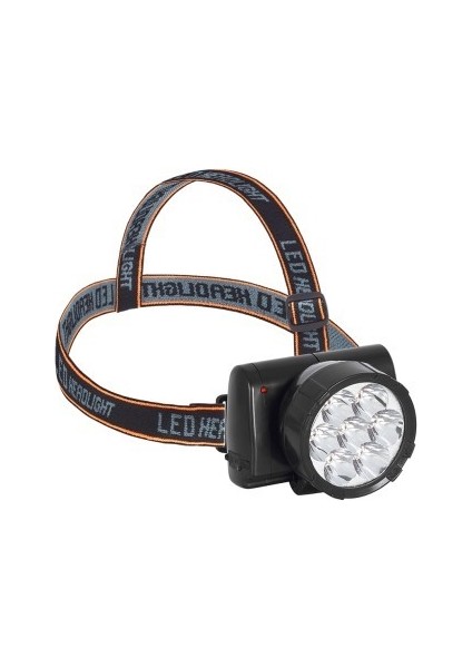 7 Ledli Şarjlı Baret Kafa Lambası