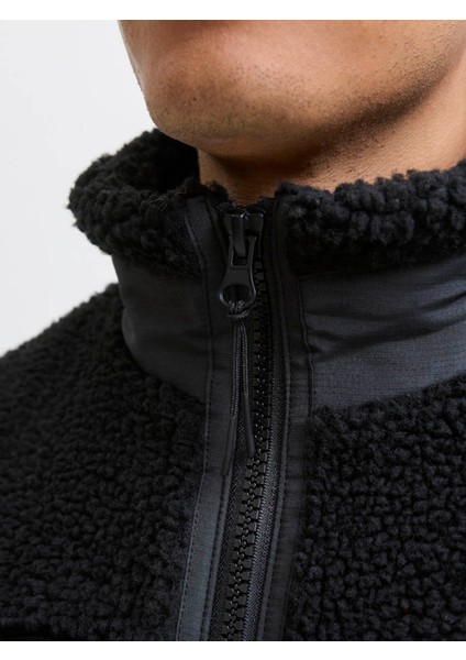 Teddy Peluş Siyah Erkek Ceket 12278784 indirimleri