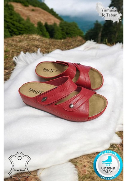 Depi Kadın Ortopedik Yumuşak Taban Günlük Terlik Şık Taşlı Misafir Genç Anne Dışarı & Ev Terliği indirimleri