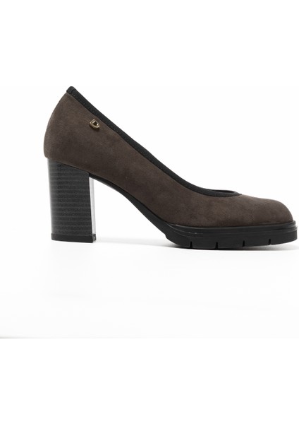 Kadın Topuklu/ Stiletto 483700DS Donna Serena 3700DS Camoscio Taupe