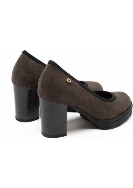 Kadın Topuklu/ Stiletto 483700DS Donna Serena 3700DS Camoscio Taupe fırsatları
