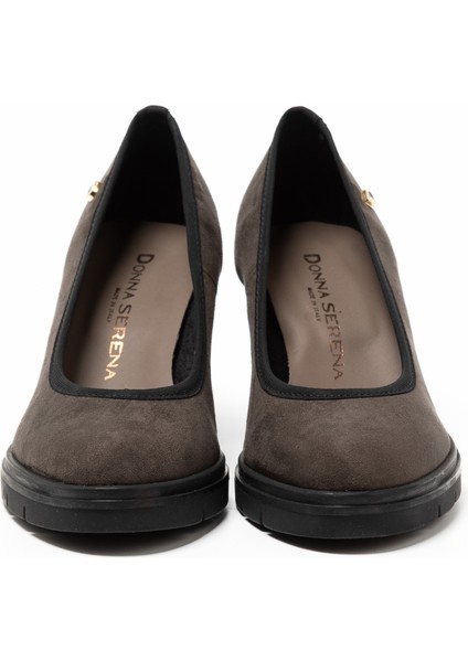 Kadın Topuklu/ Stiletto 483700DS Donna Serena 3700DS Camoscio Taupe