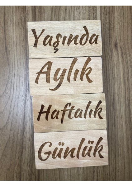 Ikiz Bebekler Için Anne Bebek Anı Küpü 10'lu Set Isme Özel Lazer Yazım