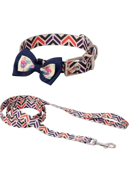 Papyonlu Boyun Tasma 20MM 40-50 cm + Uzatma 120CM Balık Desenli