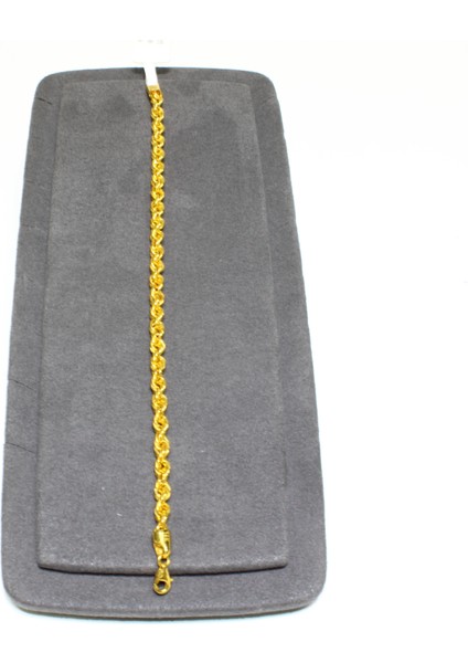 14 Ayar Gerçek Altın Halat Künye modelleri