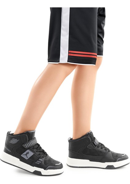 Carla Bağcıklı Basketbol Erkek Çocuk Spor Ayakkabı Siyah modelleri