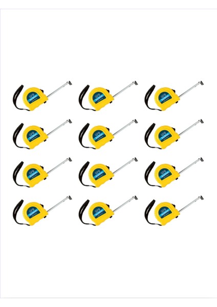 5100 Şerit Metre 3X16 mm - 12 Adet