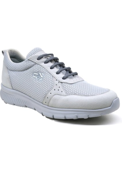 B1030 Krakers Spor - Açık Gri - Erkek Ayakkabı,tekstil Spor Ayakkabı