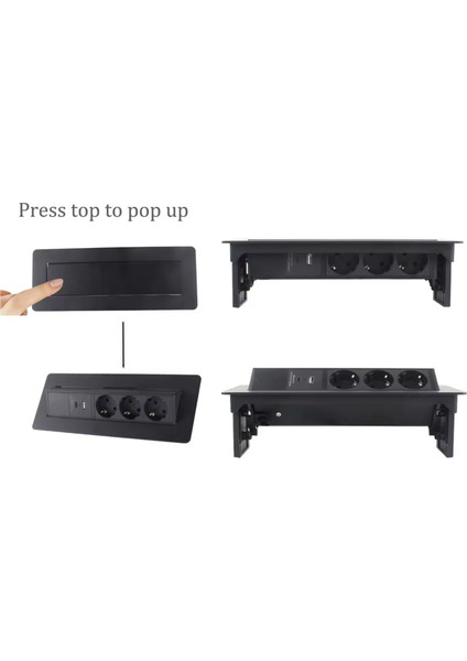 Masaya Gömme Bas-Aç Priz Kutusu fiyatları