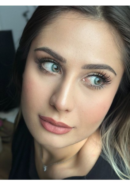 Freshshow Renkli Yıllık Lens Grey Green/ Lens Kabı / Lens Suyu modelleri