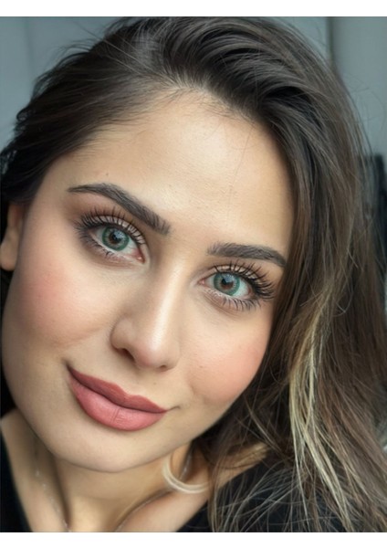 Freshshow Renkli Yıllık Lens Grey Green/ Lens Kabı / Lens Suyu indirimleri
