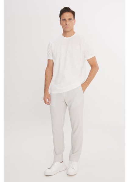 Slim Fit Dar Kesim Beli Bağlamalı Çizgili Yan Cepli Casual Jogger Pantolon modelleri