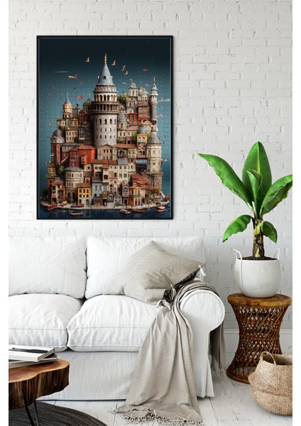 Galata Manzaralı 1000 Parçalık Puzzle 1158 – Yetişkin ve Gençler için Eğlenceli ve Zorlayıcı Zeka Oyunu