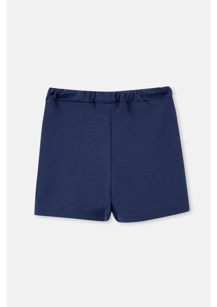 Lacivert Interlok Şort Etek fiyatları