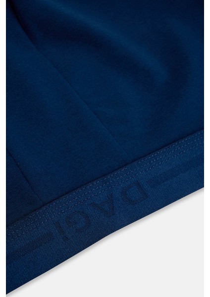 Lacivert 5210 Düz Pamuk Boxer modelleri