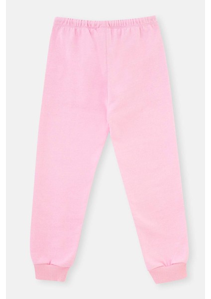 Pembe Barbie Baskılı Üç Iplik Eşofman Altı fiyatları