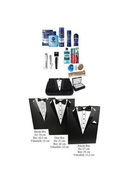 Damat Çeyiz Bohça Sandıklı Seti - Full Lüks Set Çeyiz Kutusu / Kolisi 3'lü