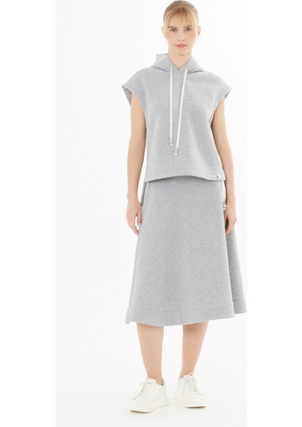 Kolsuz Logo Detaylı Bluz