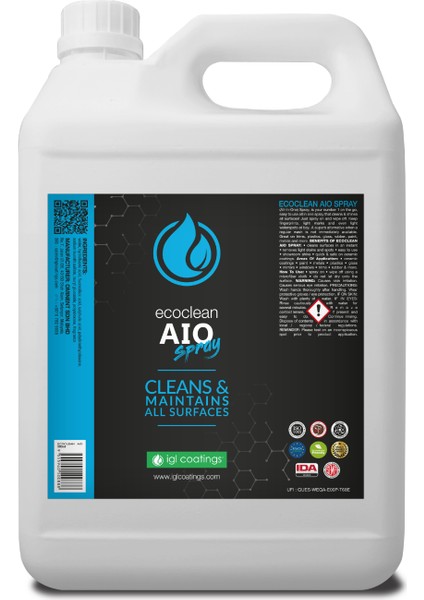 Igl Ecoshine Aıo Spray (Seramik Etkili Hızlı Cila ) 5lt.
