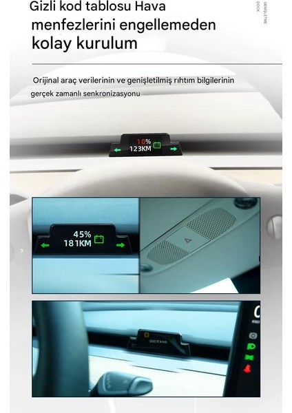 Tesla Model 3/Y İçin Akıllı LCD Kontrol Modülü – Çift Ekran, Hız Göstergesi, Kısayol Tuşları ve Hızlı Şarj Desteği indirimleri