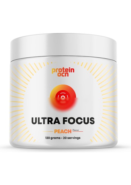 Ultra Focus - Şeftali - 120G - 20 Servis