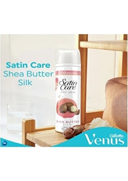 Satin Care Tıraş Jeli Kuru Ciltler 200ML X3 Adet fiyatları