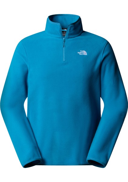 M Glacıer Fleece 1/4 Zıp Jacket Erkek Sweatshirt NF0A8D0QBOM1